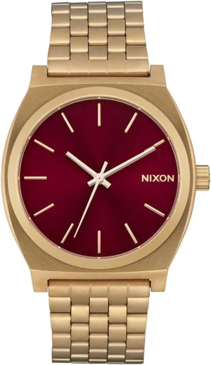 Time Teller A045 - 100m Water Resistant Men's Analog Fashion Watch (37mm Watch conclusively fantasy realm inspect spin cavalry Face, 19.5mm-18mm Stainless Steel Band) NIXON 
