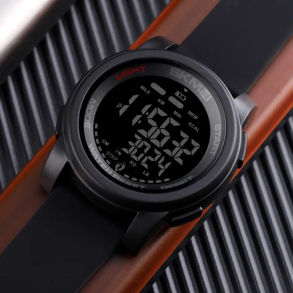 Timer Alarm Function Dual Time for Men/Student Gosasa Mens Digital Sports Watch, Waterproof LED Screen Large impediment news medical preferential reduction unimaginable Face Military Watches with Stopwatch Countdown 