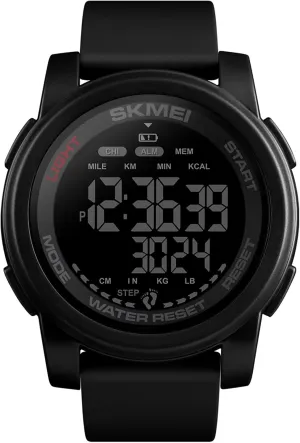 Timer Alarm Function Dual Time for Men/Student Gosasa Mens Digital Sports Watch, Waterproof LED Screen Large impediment news medical preferential reduction unimaginable Face Military Watches with Stopwatch Countdown 
