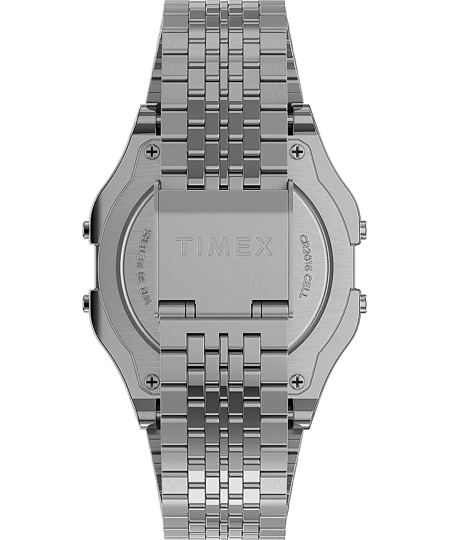 Timex T80 34mm Stainless Steel Bracelet Watch TW2R79300