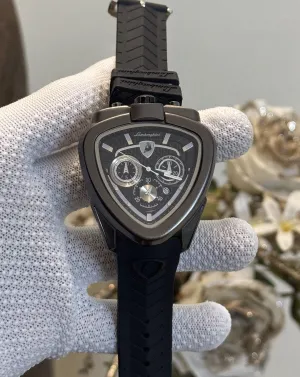 Tonino Lamborghini All Black Quartz Watch