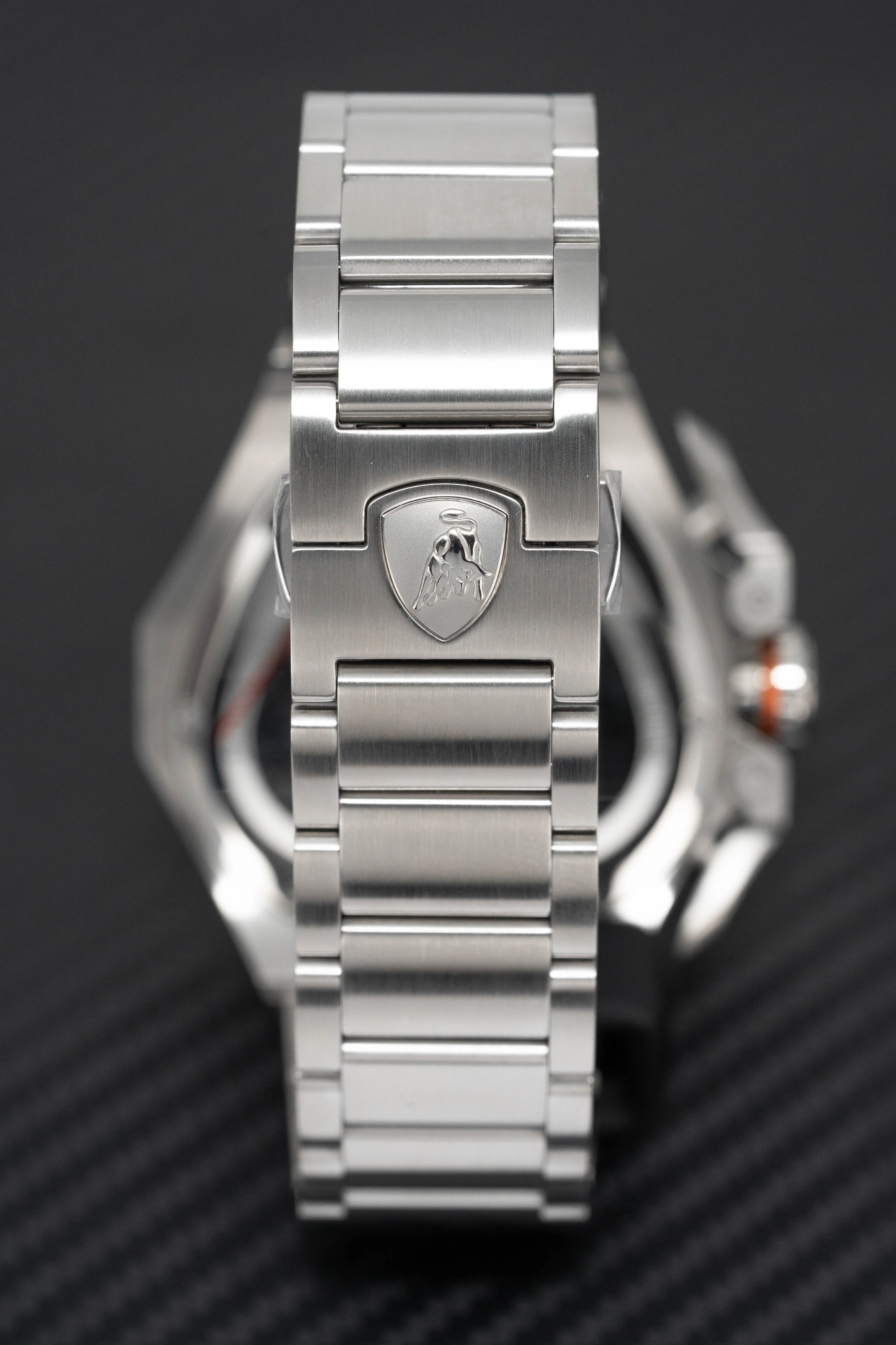 Tonino Lamborghini Spyder X SS Chronograph Date Steel Orange T9XB-SS-B