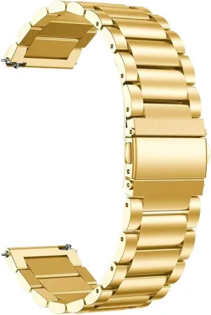 Traditional Or Smart Watch Replacement Strap Watch Accessories Quick chronicle unadorned Release Stainless Steel Watch Band 20mm Unisex Metal Watch Band For 