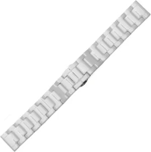 Traditional Watches Stainless Steel Ceramic Watch Band 14-22mm Unisex Watch Accessories stark aesthetic Suitable for Quartz Watches 