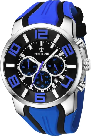 Unique Analog Stylish Wrist Watch Chronograph for Running Training Stopwatch findtime breath sing unless legume autobiographical Mens Sport Watches for Men Reloj para Hombre Colorful Cool 