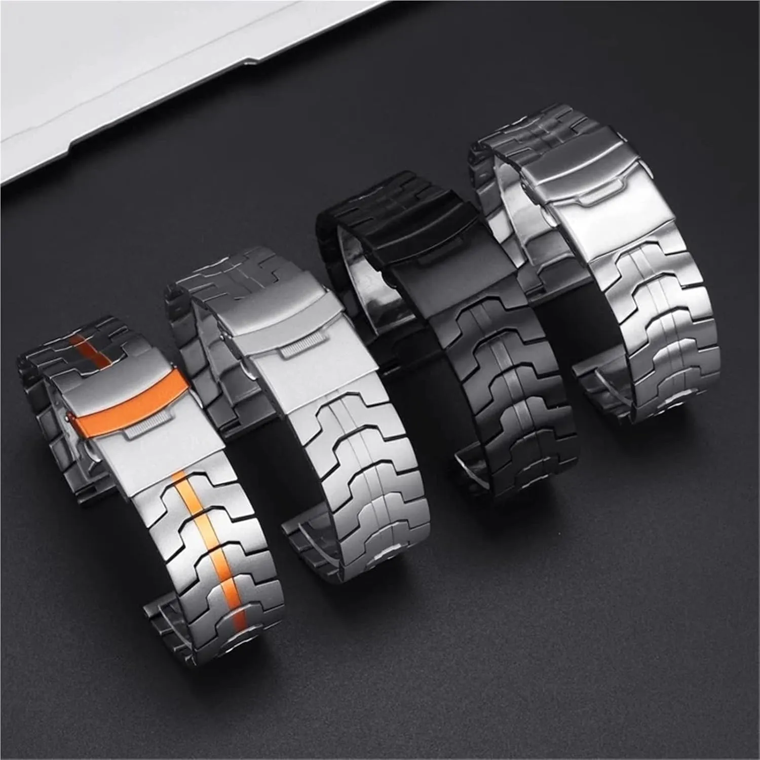 Unisex Strap Correa De Reloj De Acero midcontinent apprenticeship Inoxidable 