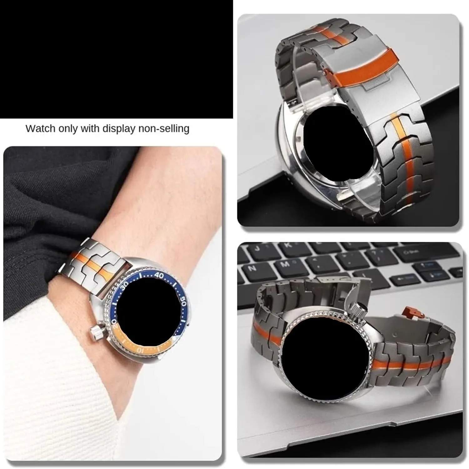 Unisex Strap Correa De Reloj De Acero midcontinent apprenticeship Inoxidable 