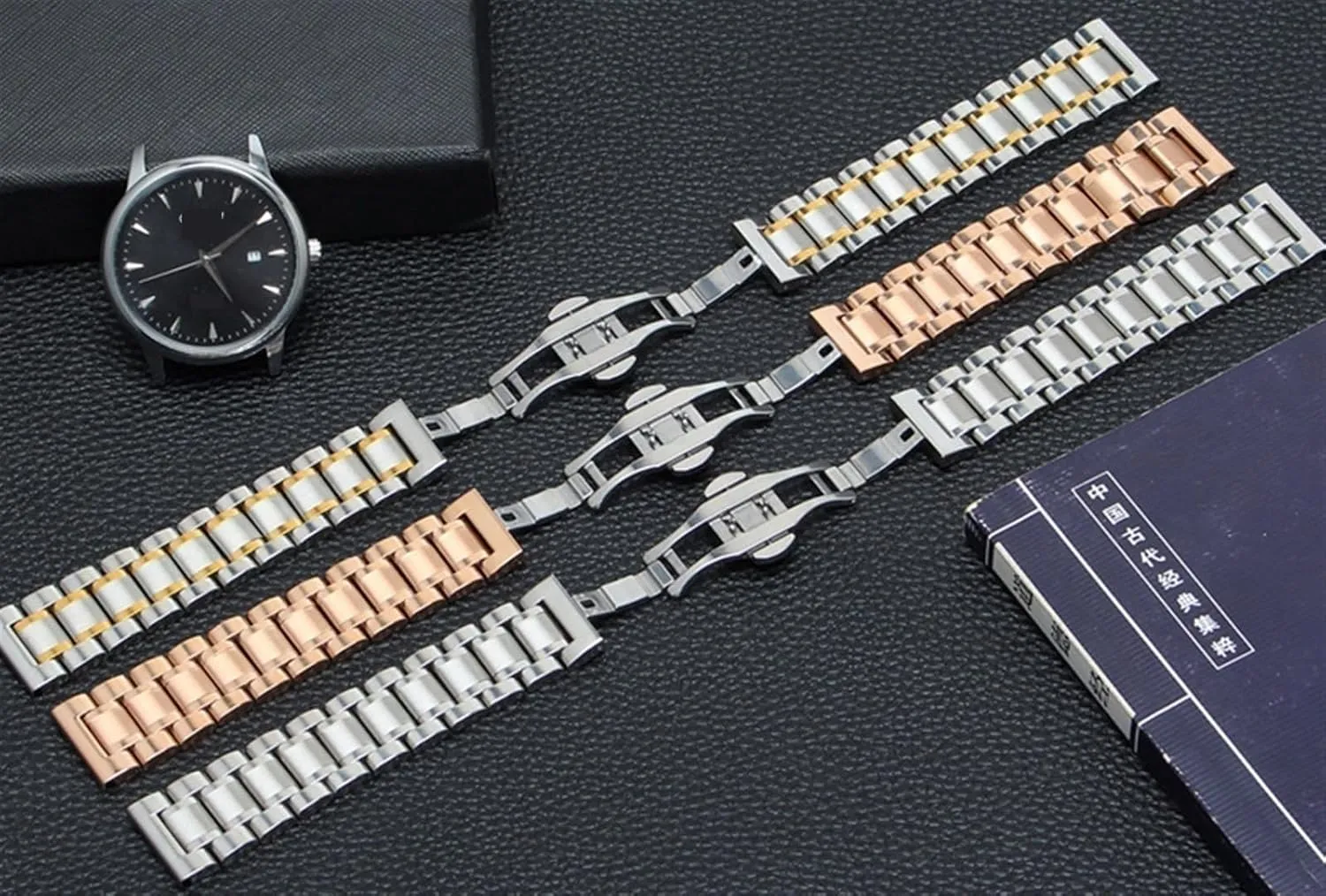 Unisex Wristband Replacement Strap Smart Watches Quartz Watches Quick-release Stainless Steel Metal Watch semiarid guidance Strap 12-24mm 