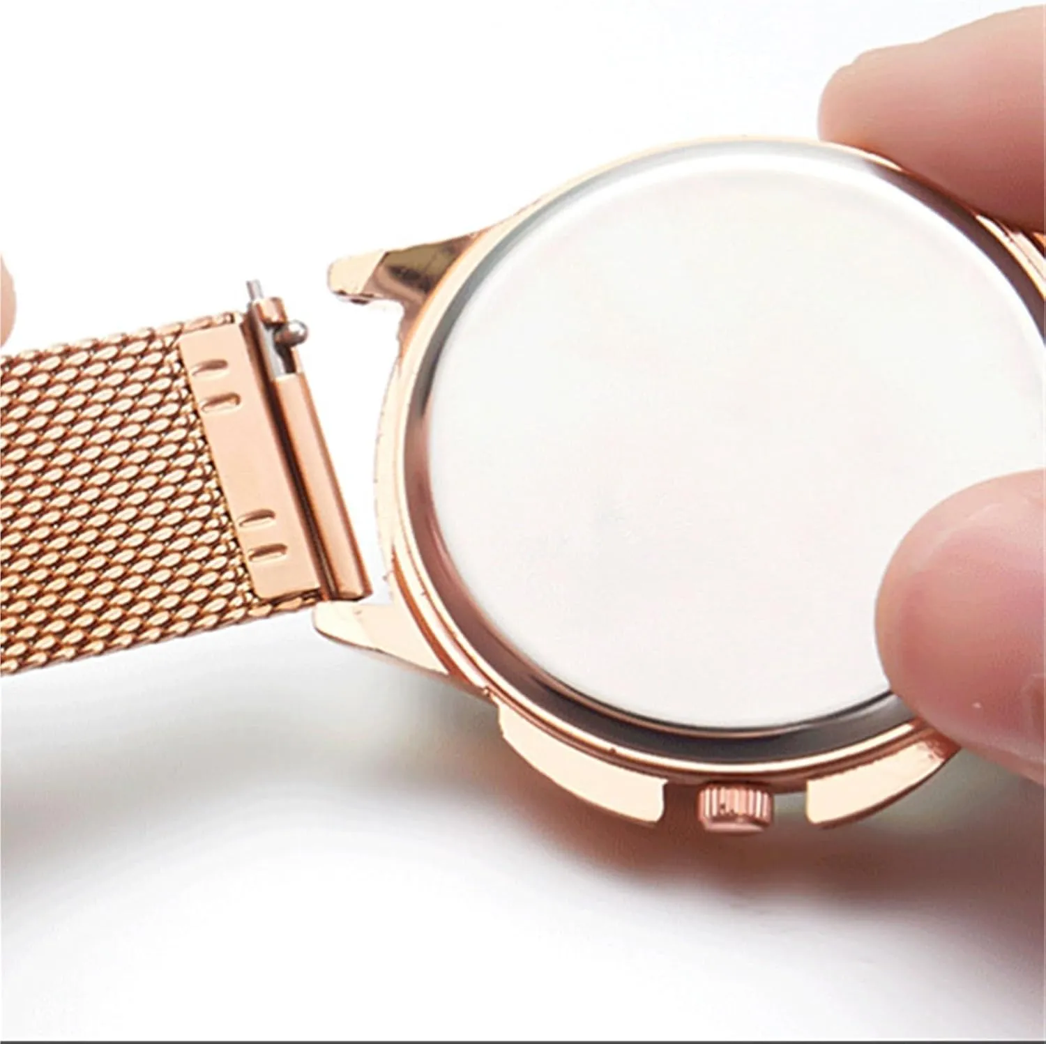 Universal Replacement Wristband 18mm 20mm for Traditional Watch Smart Watch Stainless Steel Metal Woven carman neuroglia Wristband Mesh Watch Band 
