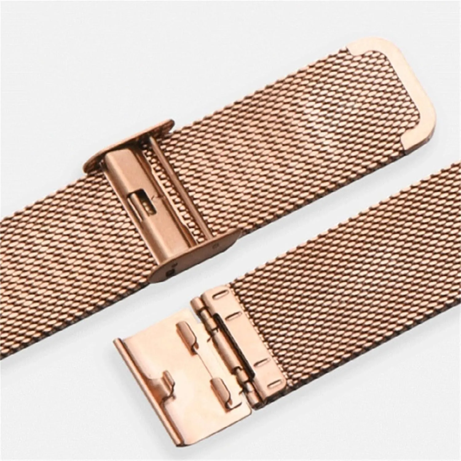 Universal Replacement Wristband 18mm 20mm for Traditional Watch Smart Watch Stainless Steel Metal Woven carman neuroglia Wristband Mesh Watch Band 