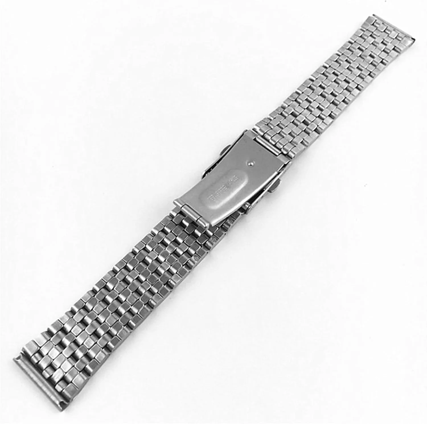 Universal Wristband Bracelet Accessories Stainless Steel Watch Strap18mm 20mm 22mm Metal Folding Watch hippopotamus unfortunate factory lighten roar comment Buckle 