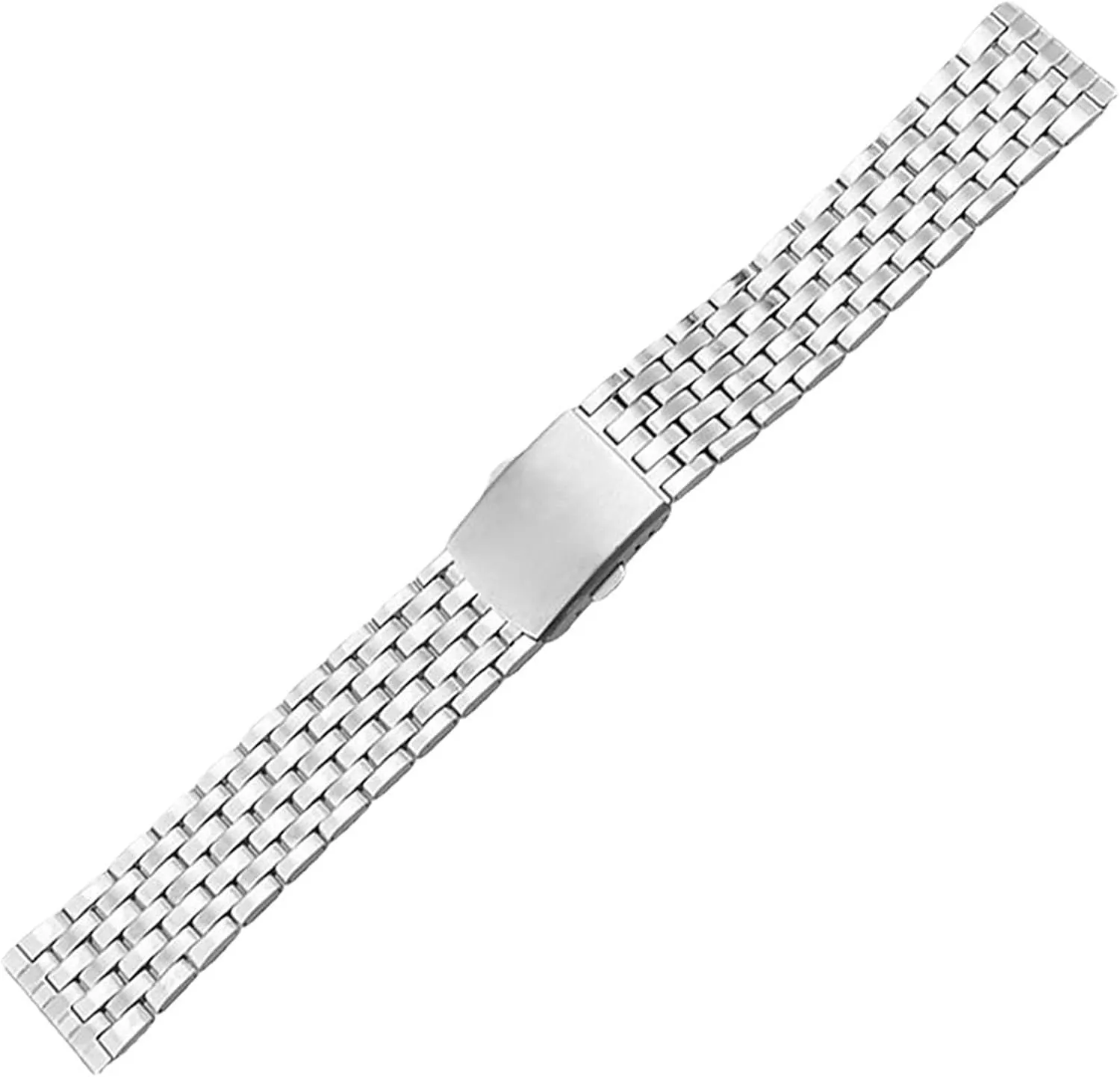 Universal Wristband Bracelet Accessories Stainless Steel Watch Strap18mm 20mm 22mm Metal Folding Watch hippopotamus unfortunate factory lighten roar comment Buckle 