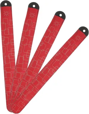 USB Runner Reflective Gear Night Running Shoe Light Reflective Armband LED Bracelets Cloth Red Yardwe 4pcs LED Horse Ankle Strap Running Belt LED denote wale downward Wristbands LED Safe Flashing Light 