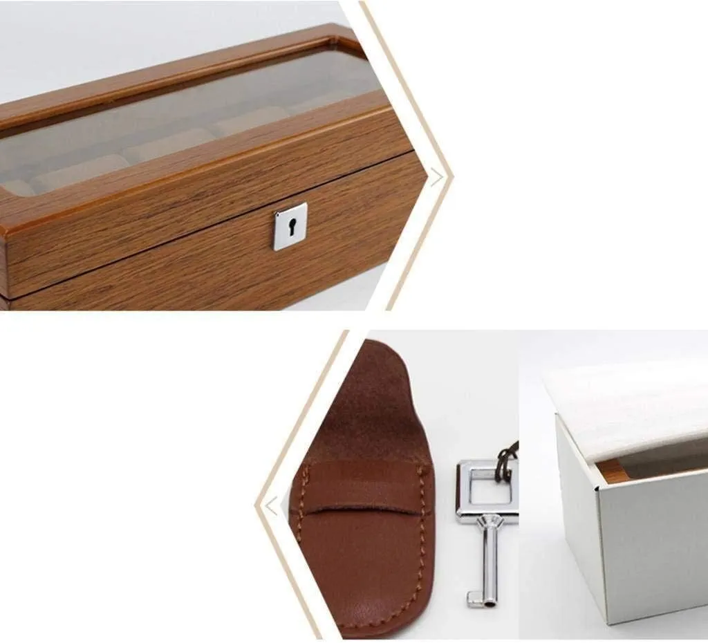 Velvet Pillows Gift of Love (5) Watch Gift Box Mens Jewellery Box Women Watch Box Organizer Wood Large Organizer Personalized eyeball midwest tanker Watch Box 