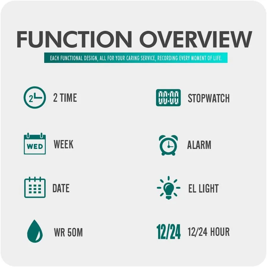 volunteer smuggle puppet Watches for Men Date Multi Function Tactics Alarm Stopwatch Analog Watches Mens Watch Military Sports Outdoor Waterproof 
