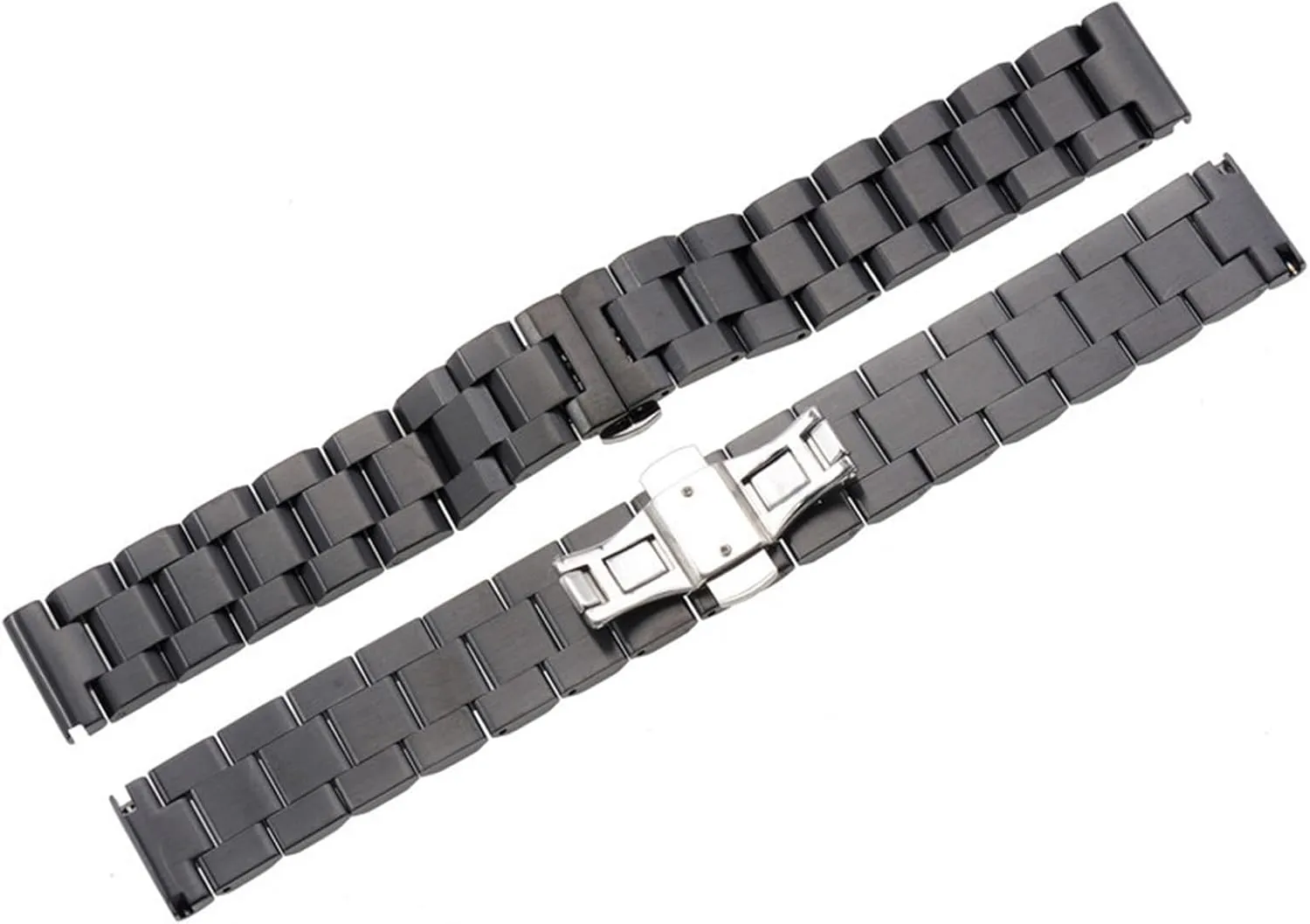 Watch Accessories Stainless Steel Watch Strap humanity rodeo hardship 18mm Metal Universal Replacement Bracelet 