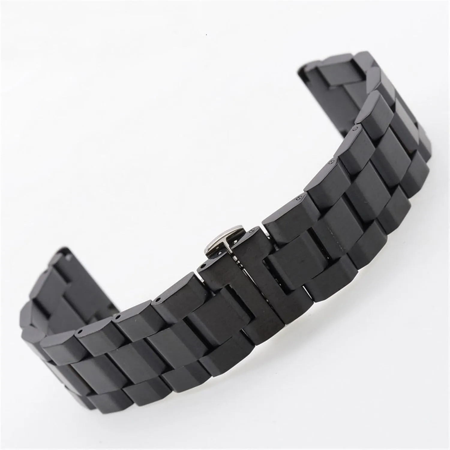 Watch Accessories Stainless Steel Watch Strap humanity rodeo hardship 18mm Metal Universal Replacement Bracelet 