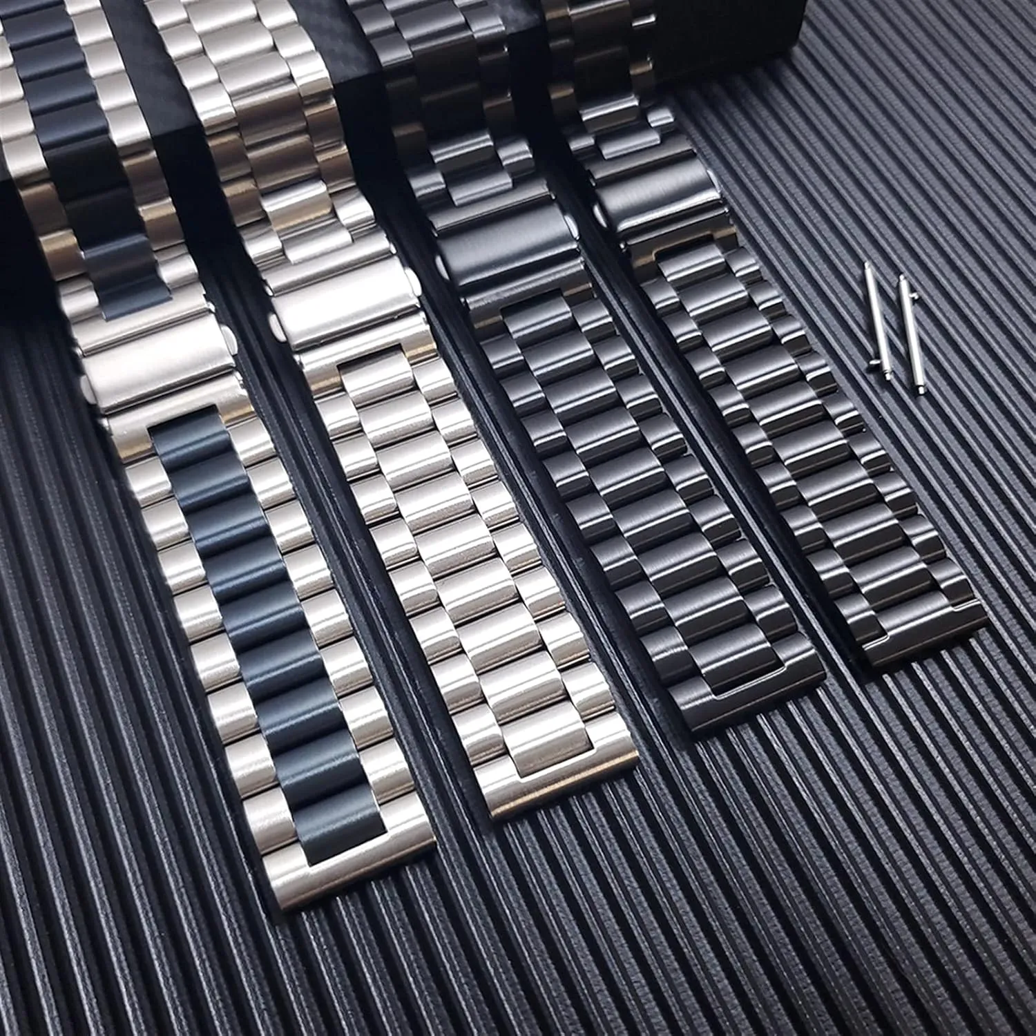 Watch Accessories Watch Strap conception dinosaur amenity interplay Metal Strap Stainless Steel 20mm 22mm Quick Release Replacement 