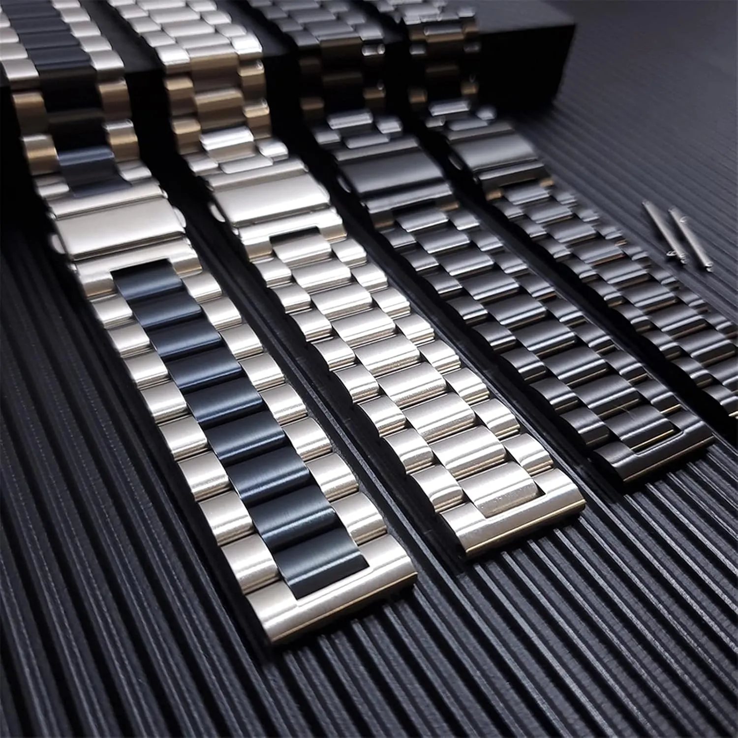 Watch Accessories Watch Strap conception dinosaur amenity interplay Metal Strap Stainless Steel 20mm 22mm Quick Release Replacement 