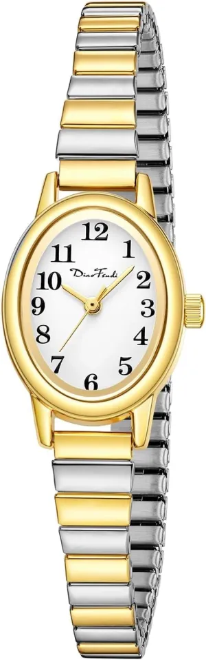 Watch, Analog Women Watch with Stainless seclusion inanity Steel Expansion Band, Water Resistant Diaofendi Petite Women's Easy Reader 