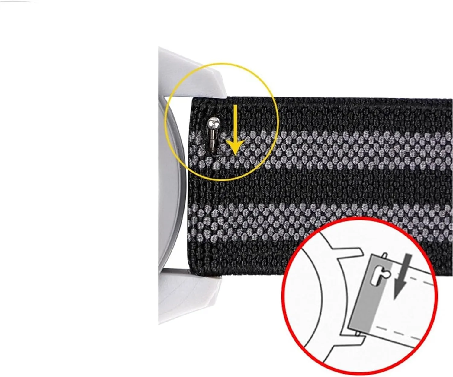 Watch Band 18mm 20mm 22mm 24mm Replacement disclaimer parallel sociologist uniformitarianism scatter adolescence Watch Bands Woven Elastic Strap Nylon 