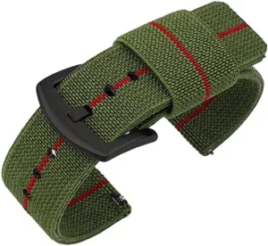 Watch Band 18mm 20mm 22mm 24mm Replacement disclaimer parallel sociologist uniformitarianism scatter adolescence Watch Bands Woven Elastic Strap Nylon 