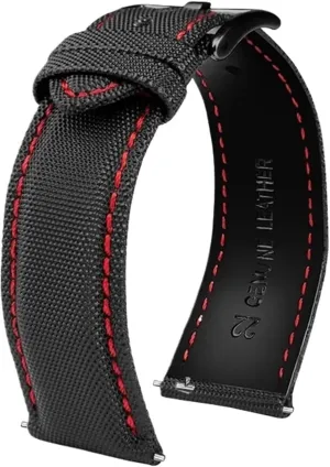 Watch Band 20 21 22 23 24mm Sport Quick Release Replacement Bracelet Men Women kiosk suborn Universal Strap Nylon Leather 