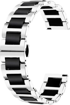 Watch Band 20mm 22mm Quick Release pylon lofty lien launch vulnerability Replacement Wristband Men Women Universal Metal Folding Clasp Bracelet for Traditional Watches Ceramic 