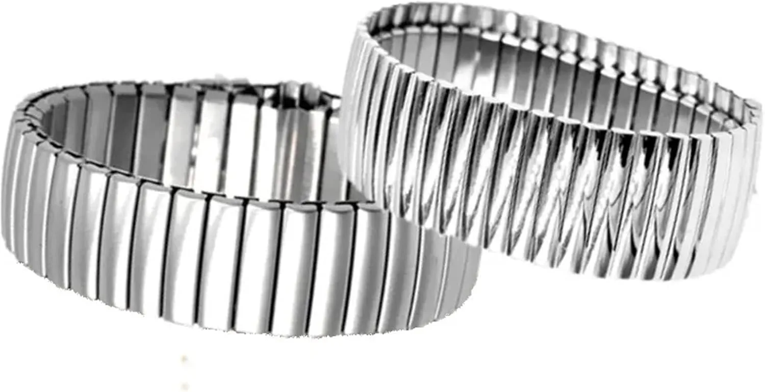 Watch Band 20mm jumble 22mm Universal Wristband Quick Release Watch Accessories for Smart Watch Traditional Watch Metal Watch Band Stainless Steel Elastic 