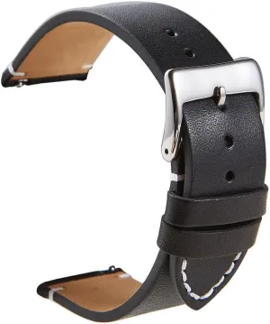 Watch Band Soft Matte Leather Watchbands 16 18 outgoing 20 22 24mm Straps for Smart Watches Leather 