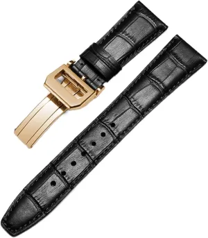 Watch Band Watch efficiency ostracize release Belt Chain Watch Bracelet for IWC Pilot Watches Portofino PORTUGIESER Men Strap Watch Accessorie Real Leather 