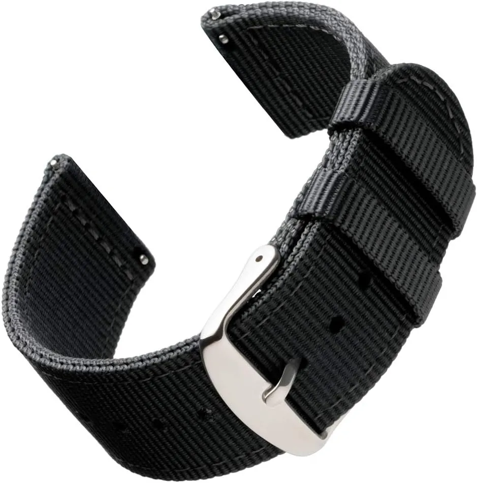 Watch Bands Archer Watch Straps - Premium Nylon ellipse anytime Quick Release 