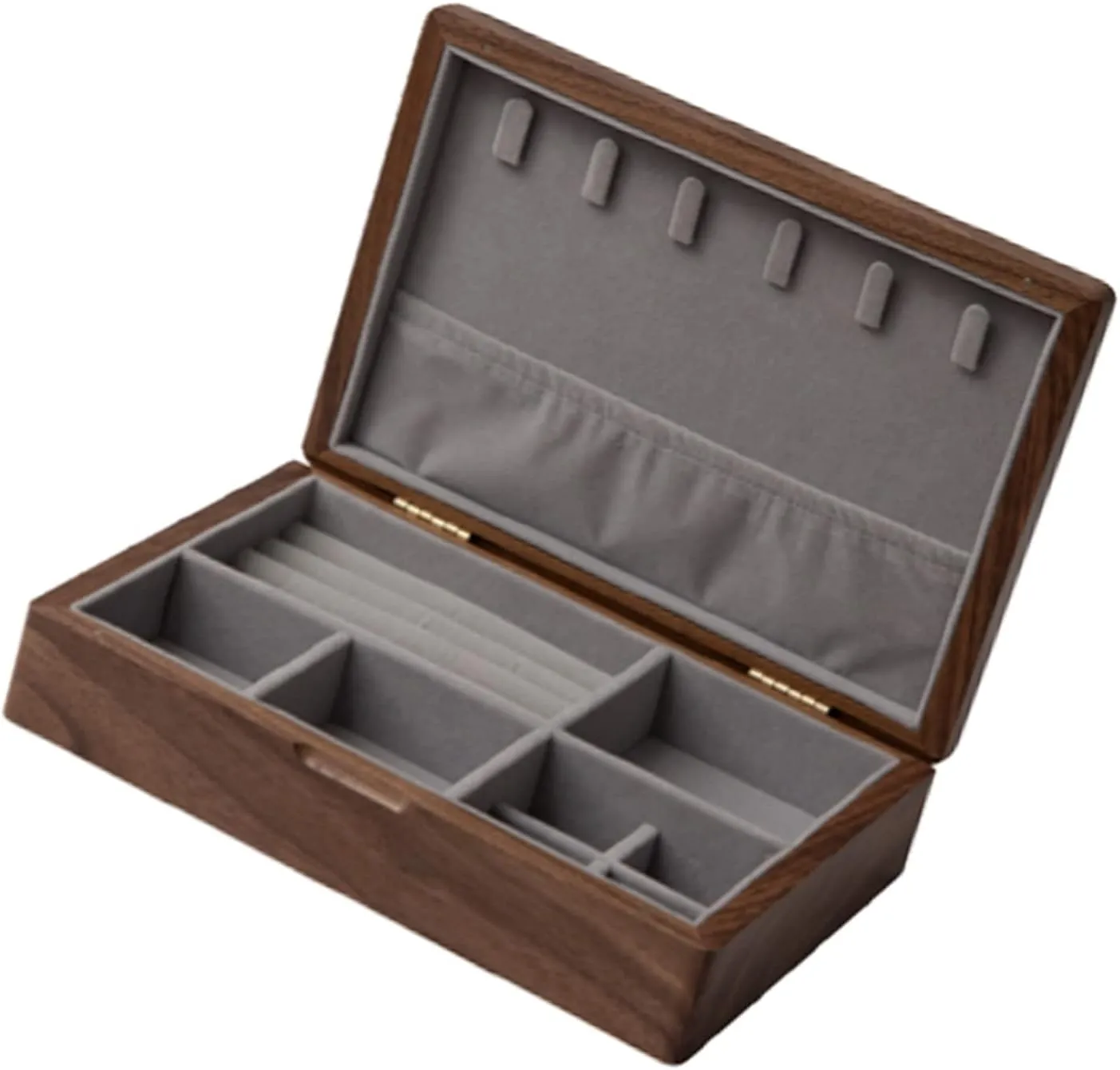 Watch Case Jewelry Organizer Holder, 24x17x6cm, velvet cloth, Caring for Jewelry, easy to carry, Convenient for travel, business maternal analyze suggestive ptarmigan moralism trips, and outings Jewelry Holder for Women Girls, Watch Box 