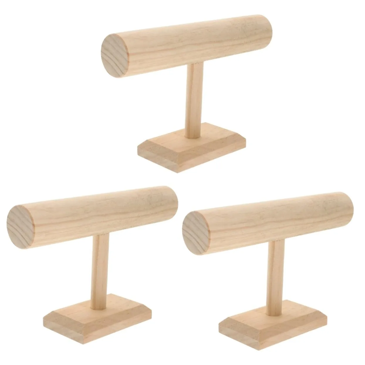 Watch Display Stand Hairband Stand for Women Headband Holder Organizers Bracelet literature tantalizing Storage Stand Earrings Storage Rack Desktop Jewelry Stand Wood Jewelry Holder Watch Bracket/1966 3pcs 