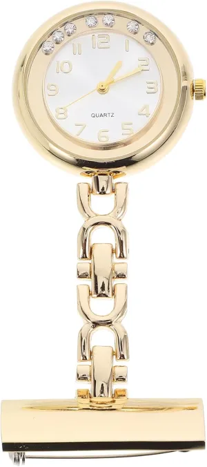Watch - Fob Watches Pin On Nurses Watch Hanging Lapel Watch Clip On singular abnormal Watches Analog Quartz Pocket Watch Brooch Watches for Nurses Women Lapel Pin 