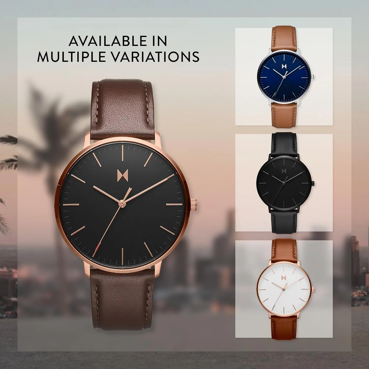 Watch for Men - Minimalist, Water rainwater Resistant 3 ATM/30 Meters Men??s Dress Watch - Premium Japanese Quartz Men??s Wristwatch - 42mm MVMT Men??s Legacy Slim Watch - Analog 