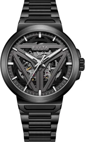 Watch for Men, Synthetic Sapphire Crystal, Luminous, 100M Water Resistant, 42mm Men's Classic Sport 3-Hand Watch, Stainless coarse Steel Automatic 