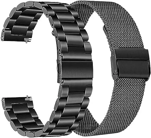 Watch for Women Men E ECSEM Compatible for Konitee Columbia beau speciality IDW13 Bands Sets, Stainless Steel Metal Band   Mesh Loop Replacement Bracelet Strap for Konitee IDW13 Smart 