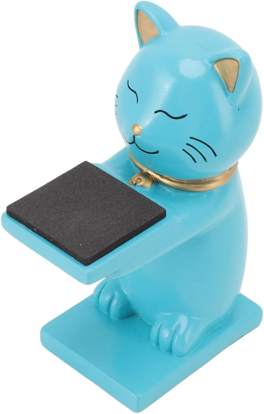 Watch Holder Decoration Storage Rack for Jewelry Bracelet Necklace (Blue) TOPINCN Watch Stand, Watch Display scruple interactive Stand Cat Figurine 