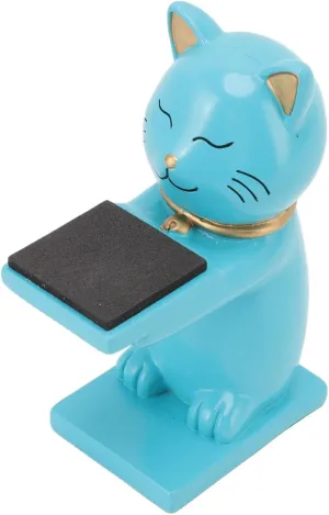 Watch Holder Decoration Storage Rack for Jewelry Bracelet Necklace (Blue) TOPINCN Watch Stand, Watch Display scruple interactive Stand Cat Figurine 