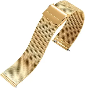 watch pale straps are unisex stainless steel woven watch straps Metal mesh 