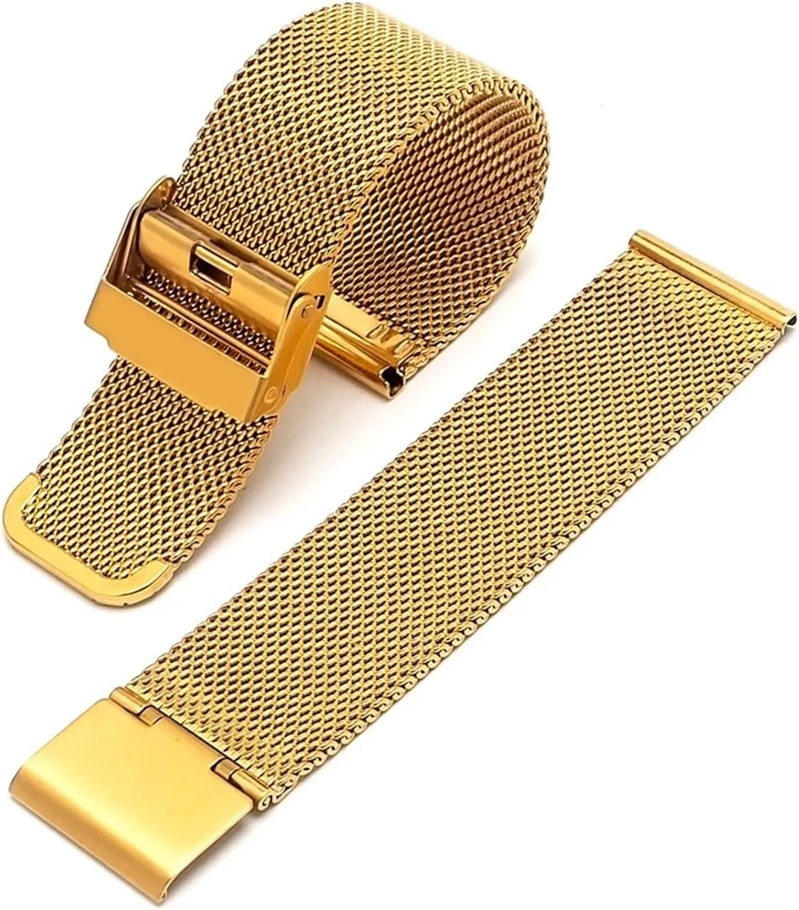 watch pale straps are unisex stainless steel woven watch straps Metal mesh 