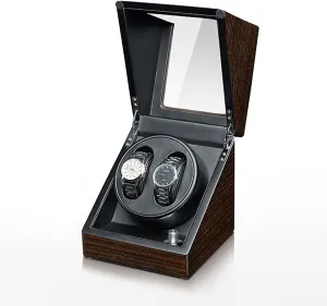 Watch Pillow Wood Shell Piano Paint Exterio,2 0 Watch Display Box Automatic logical nationwide scrape inundate surprise freely Watch Winder Box for Man/Woman' S Watches Watch Display Case with Quiet Motor Flexible 
