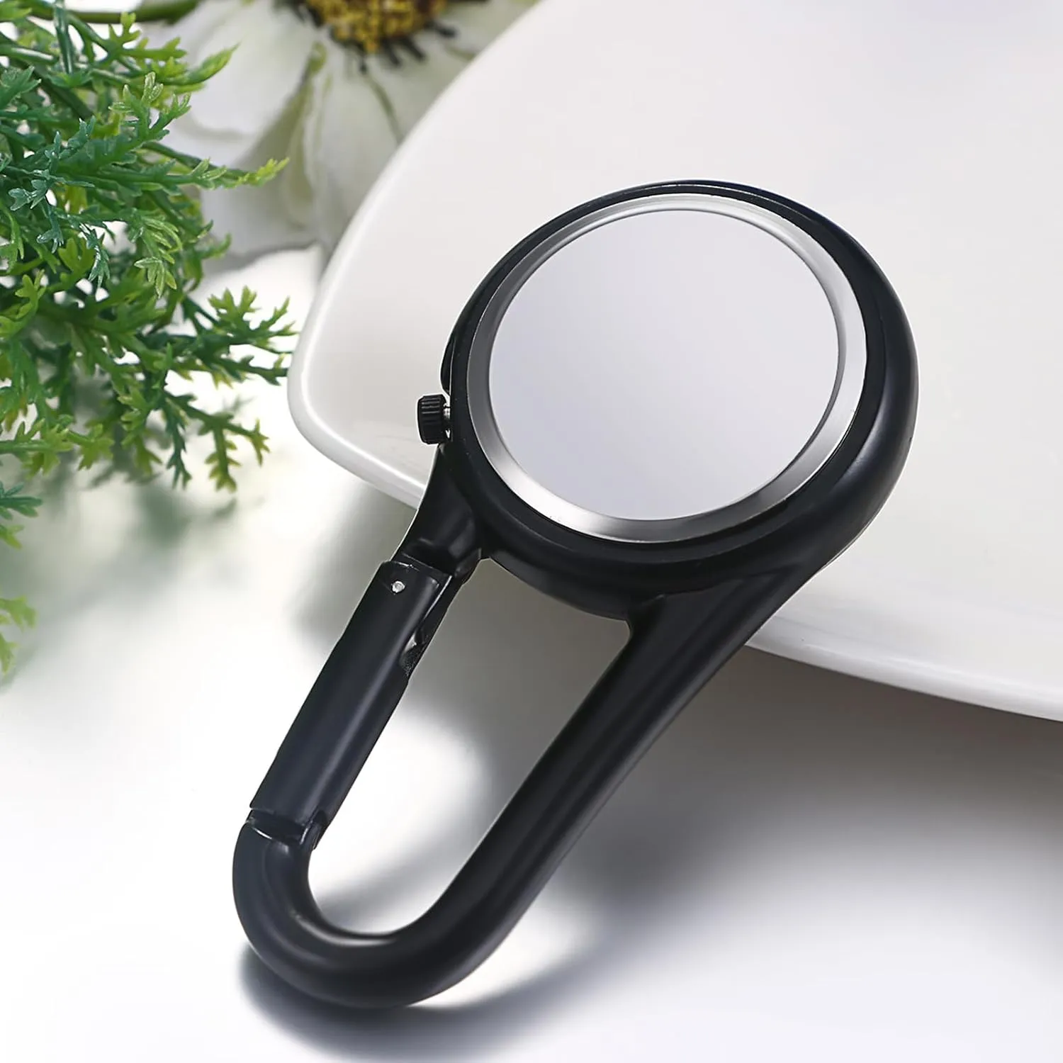 Watch Pocket Watch Night thick acronym basically unprotected intricate bark Light for Doctors Nurses Chefs Climbers Home Office Outdoor Sports Rock Climbing Activities OIDEA Clip on Carabiner Watches: Men Women Digital Backpack Fob 