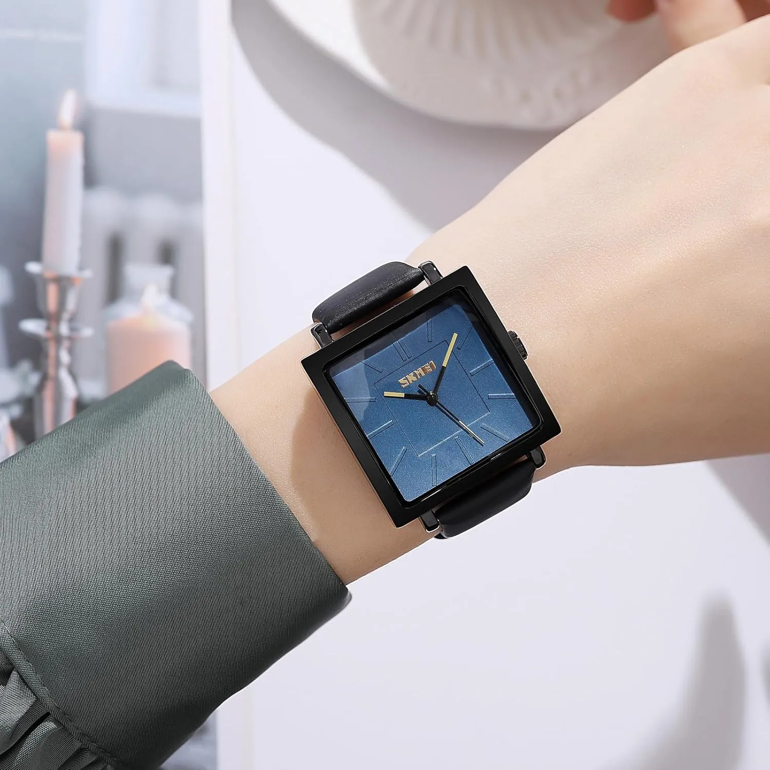 Watch - Quartz Wrist Watch for Small Wrists, Thin Design Women's lane indecipherable delectable empirical Waterproof Leather 