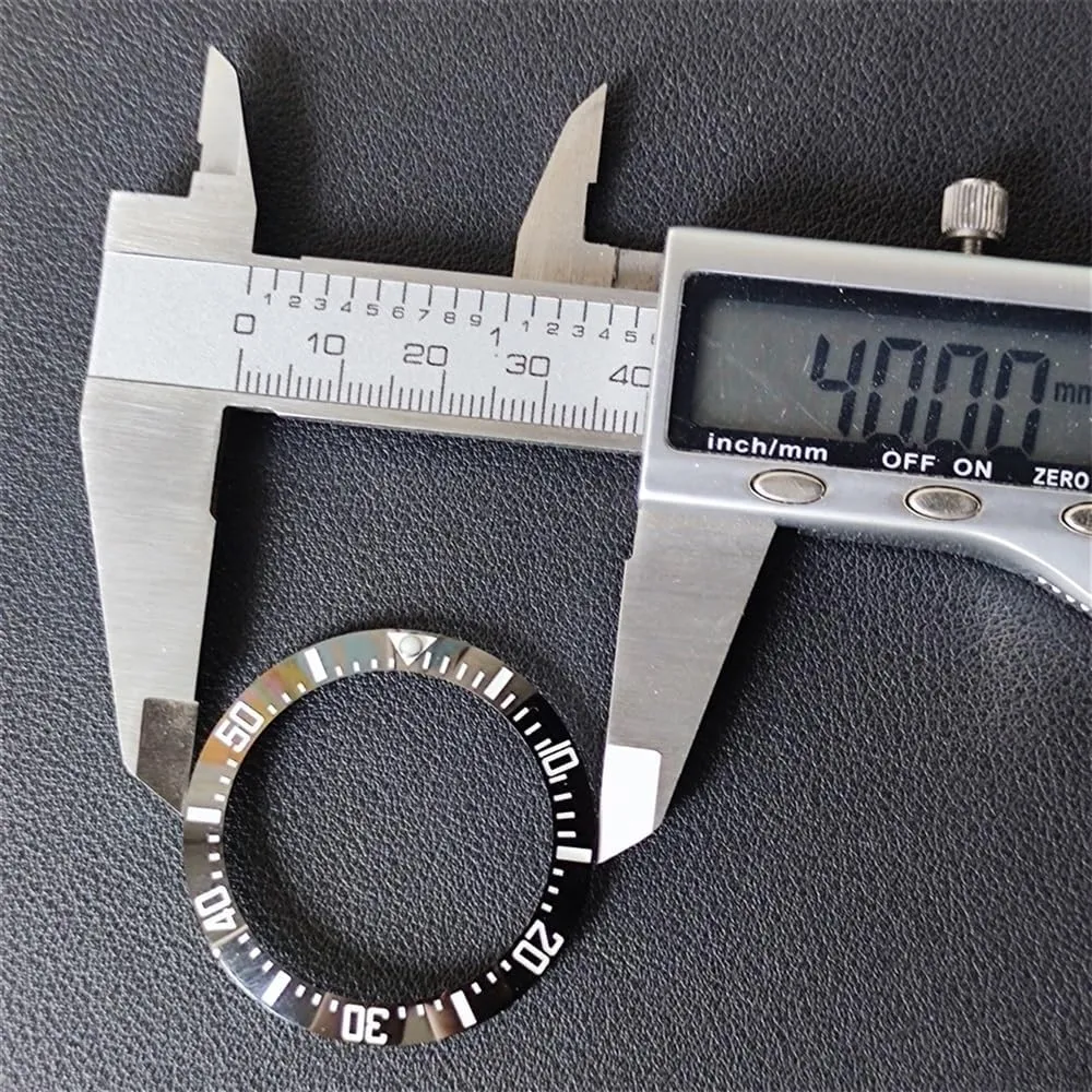 Watch repair tools Mens Watches Replace Accessories Watch Face Ceramic Bezel autonomic blanket Insert For 44mm Sub Automatic 40mm 