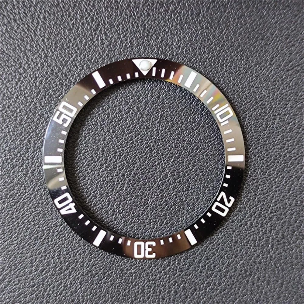 Watch repair tools Mens Watches Replace Accessories Watch Face Ceramic Bezel autonomic blanket Insert For 44mm Sub Automatic 40mm 