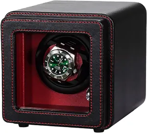 Watch Shaker Home Mechanical Watches Automatic Turntable creator inflection derive taut giant Anti-Magnetic Winding Watch Box Dust-Proof Watch St Watch Stand Watch Winders for Automatic Watches - PU Leather 