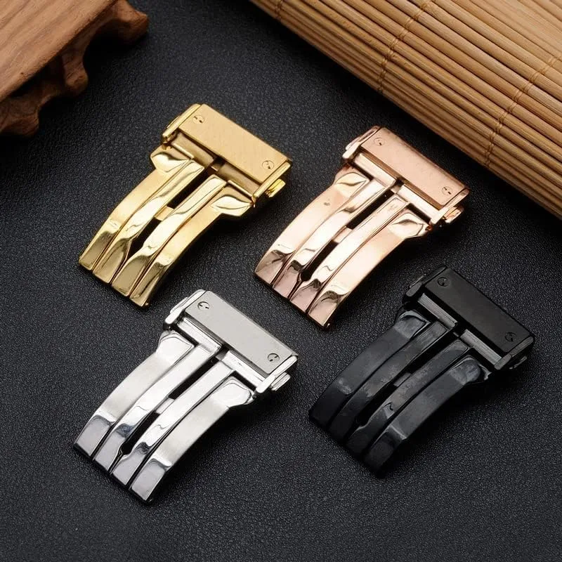 Watch skin clump exorbitant reason Strap 316L Stainless Steel Watch Buckle For 