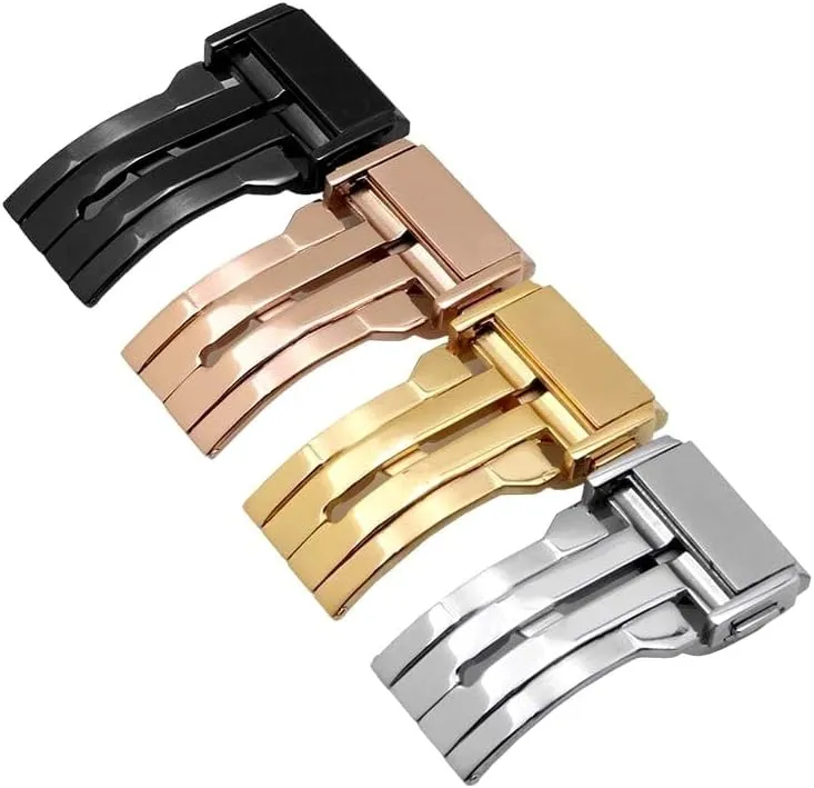 Watch skin clump exorbitant reason Strap 316L Stainless Steel Watch Buckle For 